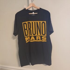 Bruno‎ Mars Official 24K Magic World Tour Concert Tee - Soft Bella+Canvas Large